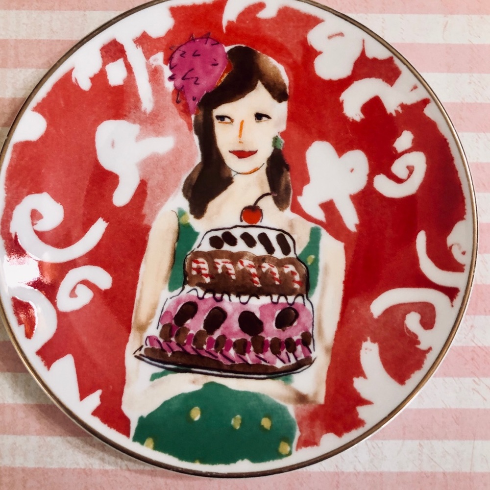 Kate Spade Just Desserts Tidbit Plate